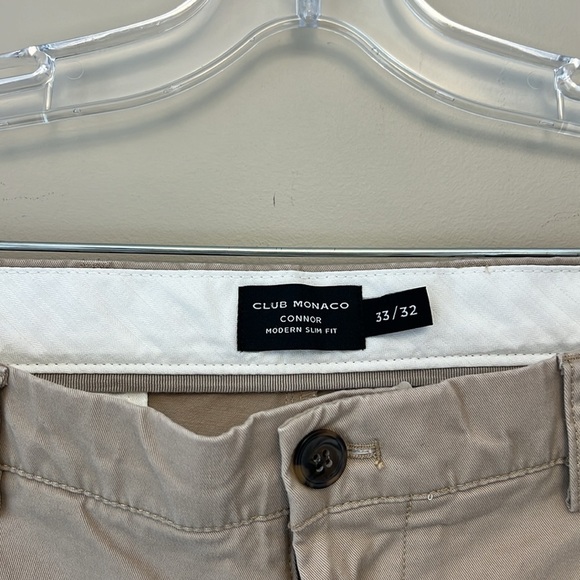 Club Monaco Men’s Nude Slim Fit Casual Pants size 33x32 - Picture 4 of 6
